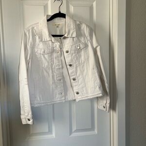 NWT Miami White Jean Jacket for Women